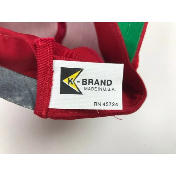K-brand Ruan Mens Sewn Patch Mesh Adjustable Strap Trucker Snapback Hat Size OS - Picture 6 of 6